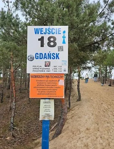 شقة Neptun Nad Morzem Wyspa Sobieszewska غدانسك