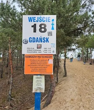 شقة Neptun Nad Morzem Wyspa Sobieszewska غدانسك